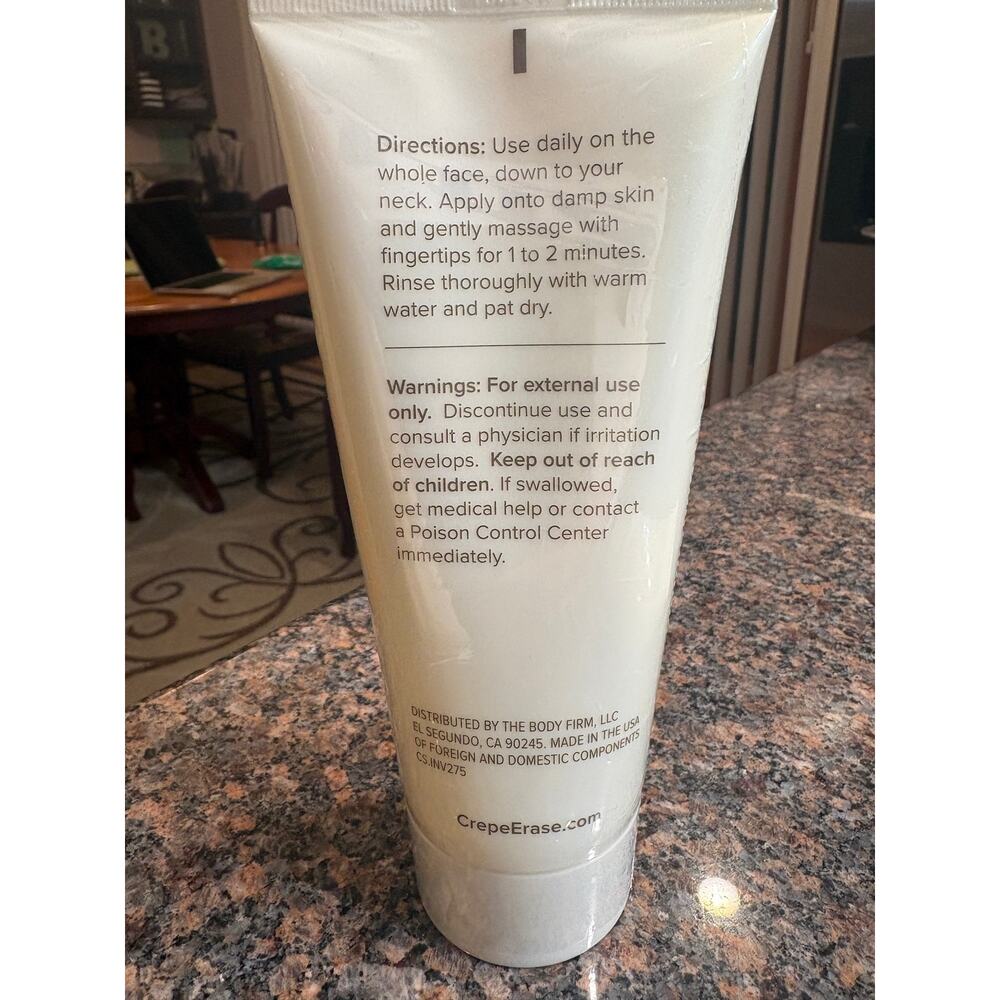 Crepe Erase Body & Facial Refining Exfoliant Fragrance Free Sealed - Picture 4 of 12
